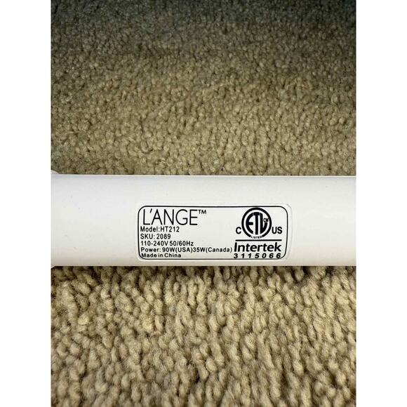 L’Ange Hair Lustré 32mm Titanium Digital Curling Wand Model: HT212 - Picture 5 of 7